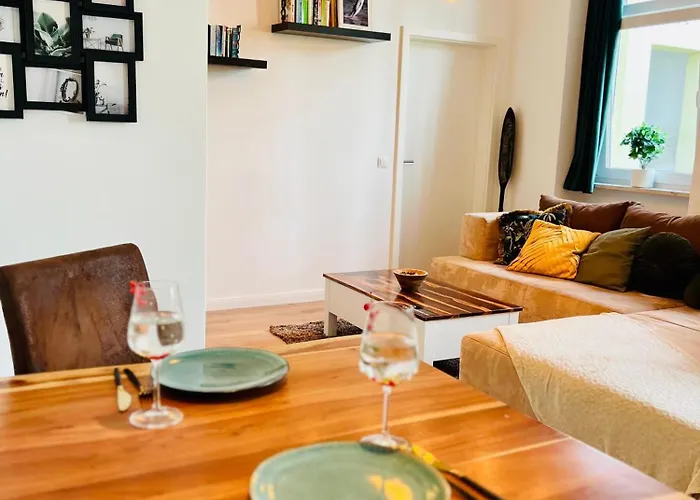 Casa Clara - Stilvolle Altstadtwohnung Nahe Dom & Elbe 公寓 马格德堡